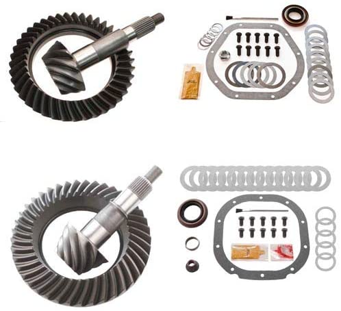 4.56 RING AND PINION GEARS & INSTALL KIT PACKAGE - DANA 44 REV FRONT / 8.8 REAR