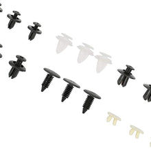 INEEDUP Car Retainer Clips Fasteners Cars Body Kits 6Sizes Push Style Bumper Clips fit for GM Ford Toyota Honda,150Pcs