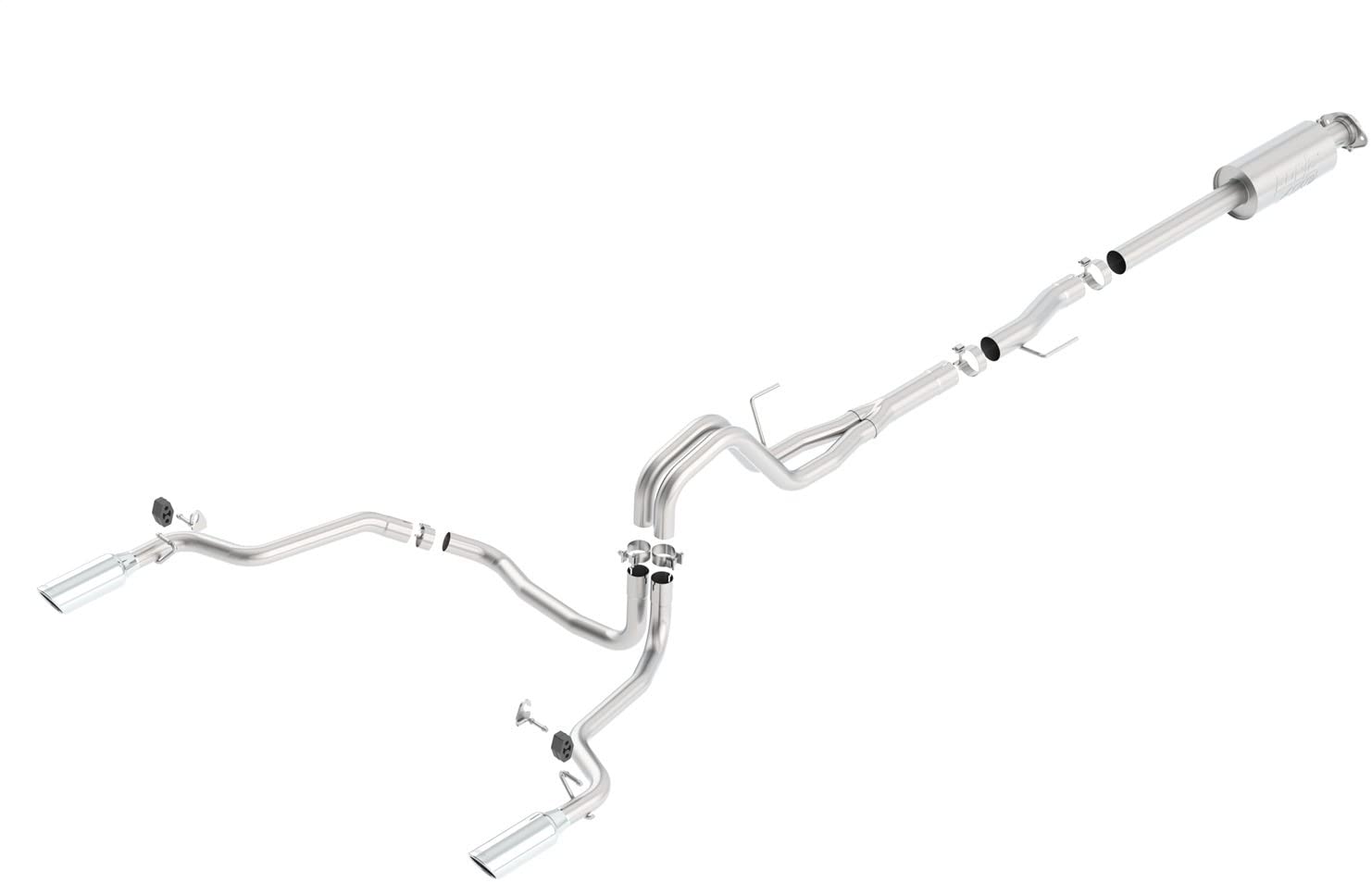 BORLA 140616 ATAK Cat-Back Exhaust System (Single Split Rear Exit)