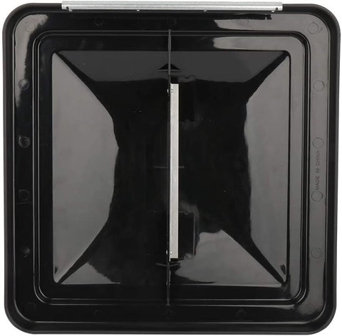 ANPART VL200-B Black 14 x 14 RV Compatible with Trailer Motorhome Ventilation Cover 1 Pack New Roof Vent Cover kit