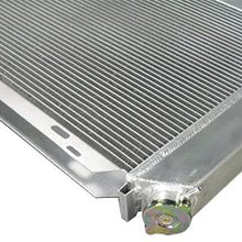 CXRacing Aluminum 3 Rows Radiator For 79-93 Ford Mustang LX 5.0 V8 1.18" Inlet