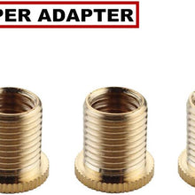 DEWHEL Weighted Round Black Jail Prison 5 Speed Shift Knob M10x1.5 M10x1.25 M8x1.25 M12x1.25