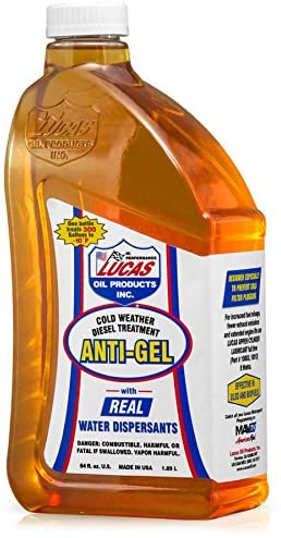 Lucas Oil 10866 Anti-Gel Cold Weather Diesel Additive - 64 fl. oz.