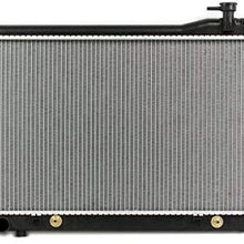 Radiator - Pacific Best Inc For/Fit 2455 Month of 03-10/03 Infiniti G35 Sedan Plastic Tank Aluminum Core