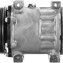 Peterbilt Sanden Type AC Compressor with Clutch 4398 4081 F696003112
