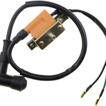 WOOSTAR Motorcycle Ignition Coil Replacement for 50cc 70cc 90cc 110cc 125cc Roketa SSR Taotao Coolster Dirt Pit Bike ATV 4 Wheeler Quad