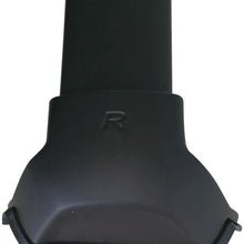 Cross Bar Compatible With 17-21 Honda CRV, Factory Style Black Rubber Aluminum Top Cargo Cross Bar By Ikon Motorsports