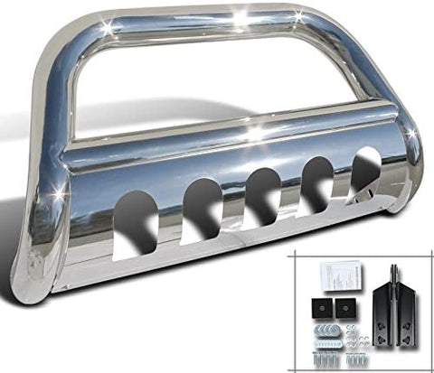 Spec-D Tuning BB3-SIV9925S2-WB Bull Bar (Chrome)