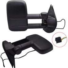 RainMan S Towing Power Heated Signal Side View Mirror fit for Chevy Towing Mirrors Chevrolet Silverado Side Mirror GMC Yukon Tow Mirrors Pair 2007-2013