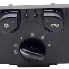 OKAY MOTOR Heating and Air Conditioning Control Panel for 2004-2012 Chevy Colorado GMC Canyon 2006-2008 Isuzu i-280 i-290 i-350 i-370