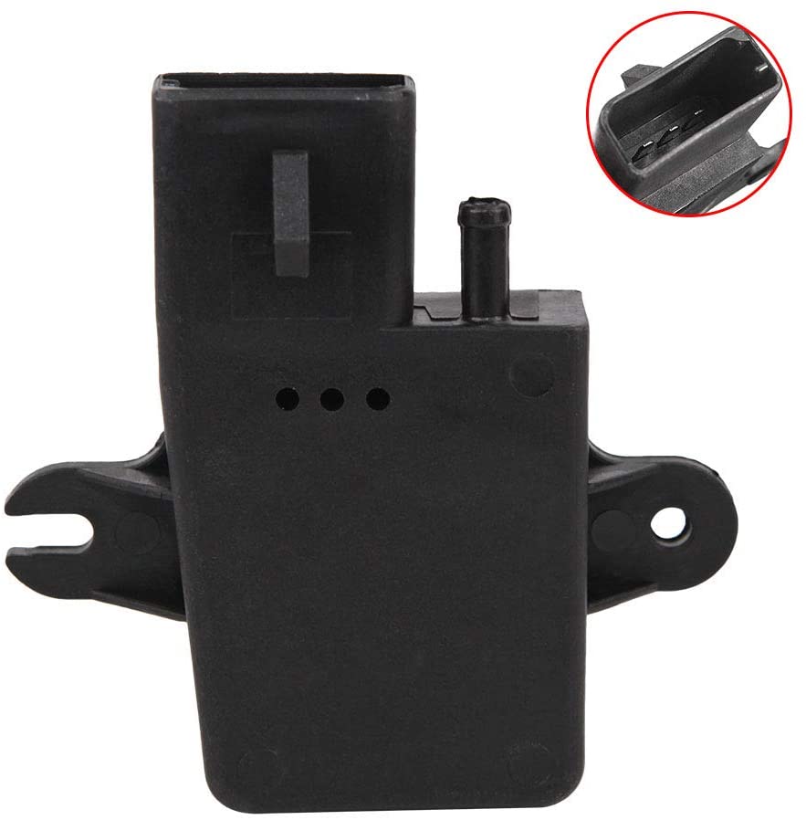 DOICOO MAP Manifold Absolute Air Pressure Sensor 213-770 1648138 For Ford Bronco E-150 E-250 E-350 F-150 F-250 F-350 F600 F700 Lincoln Continental Mark Mercury 1652345 5S2440 DY503 E3TF9F479AA