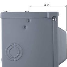 Miady 30 Amp 125 Volt RV Power Outlet Box, Enclosed Lockable Weatherproof Outdoor Electrical NEMA TT-30R Receptacle Panel, For RV Camper Travel Trailer Motorhome Electric Car Generator