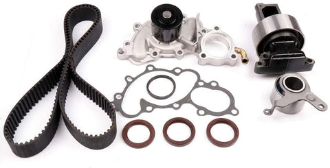 Timing Belt Kit including timing Belt water pump with gasket tensioner bearing etc,OCPTY Compatible for Toyota Pickup 3.0L V6 SOHC 1988-1992
