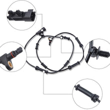 MIKKUPPA ABS Wheel Speed Sensor, Front Left/Right 68003281AC Compatible with 2007-2018 Jeep Wrangler JK