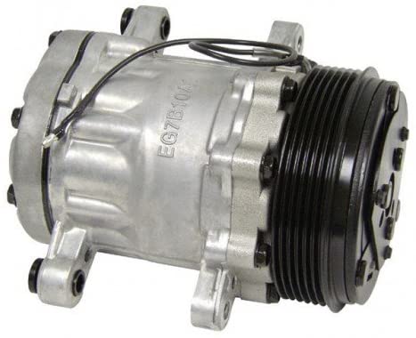 Dirty Dingo Sanden SD7B10 Mini A/C Compressor Satin Finish