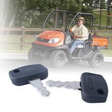 Poweka 68920 Ignition Key for Kubota Buggy RTV 500 900 B26 BX1860 BX2360 ZD321 ZD323 Cart Truck Tractor Mower