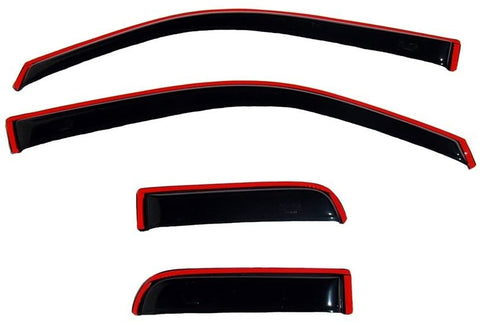 Auto Ventshade 194738 In-Channel Ventvisor Side Window Deflector, 4-Piece Set for 2004-2014 Ford F-150 SuperCab
