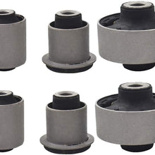 NEW Set of 6 Front Lower Control Arm Inner & Outer Bushing Kit For Accord TL TSX