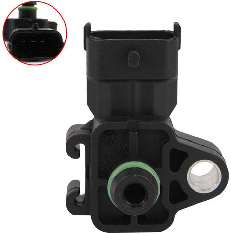 DOICOO MAP Manifold Absolute Pressure Sensor 12644228, 12594942, 28084560, 12591290 For Cadillac CTS XTS Escalade Chevy Avalanche Colorado Corvette Cruze Express Silverado Sonic Tahoe GMC Canyon