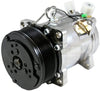 Dirty Dingo Sanden 508 7 Piston 6 Bolt Head A/C Compressor Satin Finish