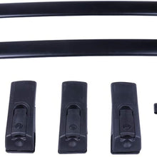 cciyu Roof Rack Cross Bar Fit for Toyota RAV4 Sport Utility 4-Door 2.5L 2013 2014 2015 2016 2017 2018 Aluminum Car Top Luggage Carrier Rails