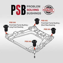 Front Subframe Crossmember Short Rear Poly Bushings fits: 07-12 Sentra