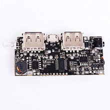 ZEFS--ESD Electronic Module Mobile Power Bank Charger Module Step Up Boost Lithium Battery Charging Board LCD Display Double USB Output 5V 2.1A 1A 3V to 5V