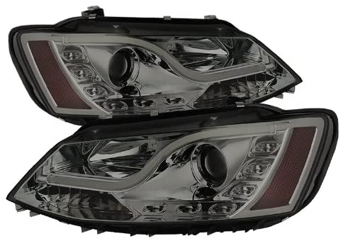 Spyder Auto 444-VJ11-LTDRL-SM Projector Headlight