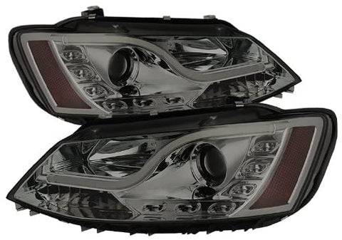 Spyder Auto 444-VJ11-LTDRL-SM Projector Headlight