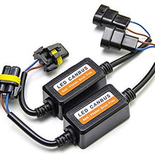 2X Led Headlight Canbus Error Anti Flicker Resistor Canceller Decoder (H1 H3)