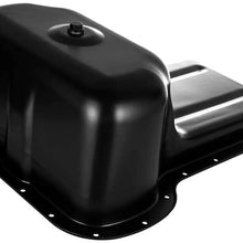 ROADFAR Engine Oil Pan Drain Plug Kits for Iron Assembly fit for 03 04 05 06 07 08 09 10 Ford Excursion F250 F350 F450 F550 V8 Cummins Diesel 6.0L 6.4L with OE 264-046 Oil Drain Pan