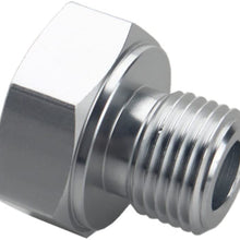 DEWHEL Red Aluminum LS Engine Swap M16 1.5 Adapter to 1/8 NPT Oil Pressure Sensor for Oil Pressure Gauge 551172 LS1 LS2 LS3 LS6 LS7 LS 4.8 5.3 5.7 6.0 Swap Fits Camaro, Firebird and More