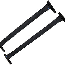 2 Pcs Cross Bars OE Style Crossbar Cargo Luggage Side Rail Replacement for 2019 2020 RAV4 Aluminum Cargo Carrier Crossbars