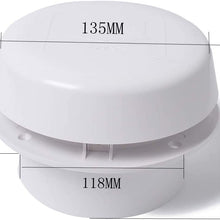 AtFipan 12V White Volt RV Roof Air Vent Fan Camper Travel Trailer