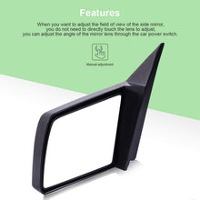 SCITOO Tow Mirror fit 1988-1999 for Chevy for GMC C/K 1500 2500 3500 1992-1999 for Chevy Suburban C/K 1500 2500 3500 Yukon XL Manual Adjusted Non-Folding Non-Extended