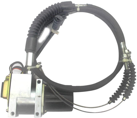 247-5227 2475227 Round Throttle Motor Governor Assy with Double Cable for E320V2 Speed Gas Accelerator Parts