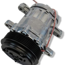 Serpentine Belt for Sanden SD7 Small Body Air Compressor Polished