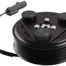 10S17E AC Compressor Clutch Assy for Dodge Ram 2500 3500 4500 5500 2006-2009 Air Conditioning Repair Kit Plate 6 Groove Pulley Bearing Coil
