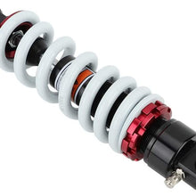 Duokon Automotive Replacement Struts,Corrosion-proof Rear Shock Absorber Aluminum Alloy 290mm Rear Shock Damper Suspension Spring Fit for Dirt Pit Bike ATV