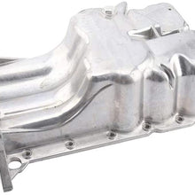 Engine Oil Pan L4 1.4L Compatible with 11-16 CRUZE / 12-19 SONIC / 13-19 TRAX -13-16 ENCORE replace 25196123 55568035 55573111 GMP70A