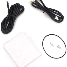 XinQuan Wang 60MM Auto Tachometer Gauge Red White Lighting 0-9000 RPM Gauge Black Face RPM Gauge Auto Gauge