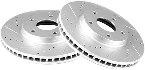 Brake Rotors, Prime Choice Front Brake Disc Rotors fit for 2003-2004 for Infiniti M45,2002-2006 for Infiniti Q45,2004-2009 2011-2017 for Nissan Quest