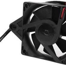 REOUG Motorcycle Thermo Electric Cooler Accessories Cooling Fan Fit for 250cc Karting