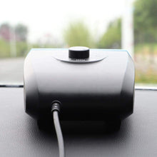 12V-24V Portable car Heater, Fast Heating defogger, Heating Cooling Fan for Small and Medium-Sized Cars, Camping, Boat 15 16CM