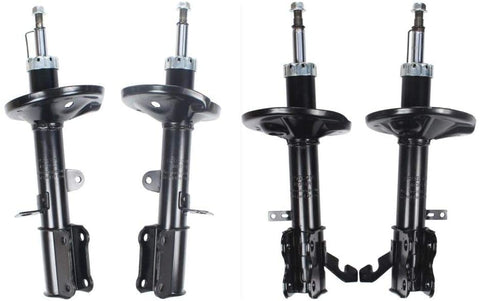 SarahQ fit 1998-2002 Chevrolet Prizm 1993-1997 Geo Prizm 1993-2002 Corolla Set of 4 Front + Rear Right+Left Suspension Strut Shock Absorbers Kit A0383