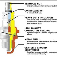 Oregon 77-307-1 Spark Plug - 4 Pack