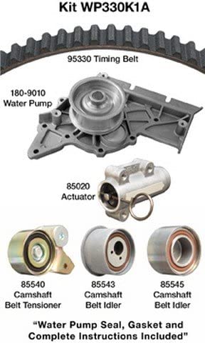 Dayco WP330K1A Engine Timing Belt Kit with Water Pump