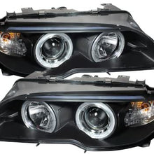 Spyder Auto 444-BMWE4604-2DR-HL-BK Projector Headlight