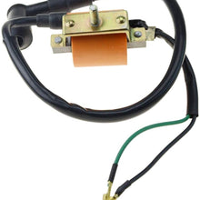 WOOSTAR Motorcycle Ignition Coil Replacement for 50cc 70cc 90cc 110cc 125cc Roketa SSR Taotao Coolster Dirt Pit Bike ATV 4 Wheeler Quad
