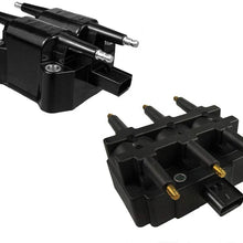 2 PCS Ignition Coil For V10 L4 8.0L 8.3L 2.0L 04-06 RAM 1500/97-06 VIPER / 97-03 RAM 2500 3500/97-07 CARAVAN / 93-05 NEON / 96-06 STRATUS / 97-05 NEON / 96-06 STRATUS / 03-05 SX 2.0